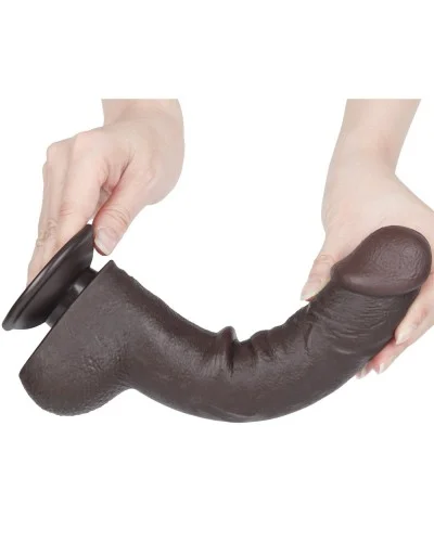 Gode avec Bourses Sliding Skin 18 x 4.7cm Noir sextoys et accessoires sur La Boutique du Hard