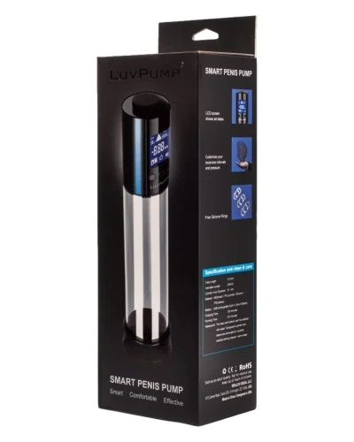 Pompe à pénis automatique Smart Penis Pump 24 x 6cm sextoys et accessoires sur La Boutique du Hard