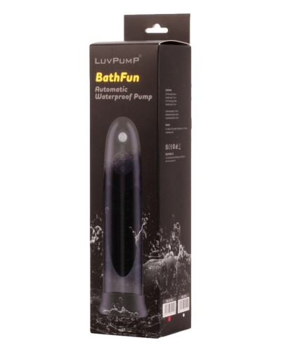 Pompe à pénis automatique Bathfun 19 x 6.3cm sextoys et accessoires sur La Boutique du Hard
