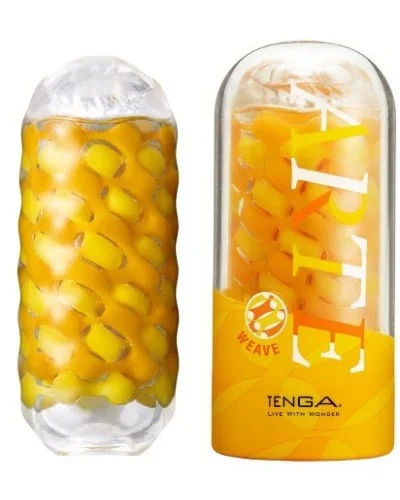 Masturbateur Arte Weave Jaune sextoys et accessoires sur La Boutique du Hard
