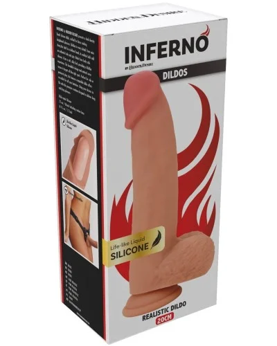 Gode Inferno Naldo 17 x 4.5cm sextoys et accessoires sur La Boutique du Hard