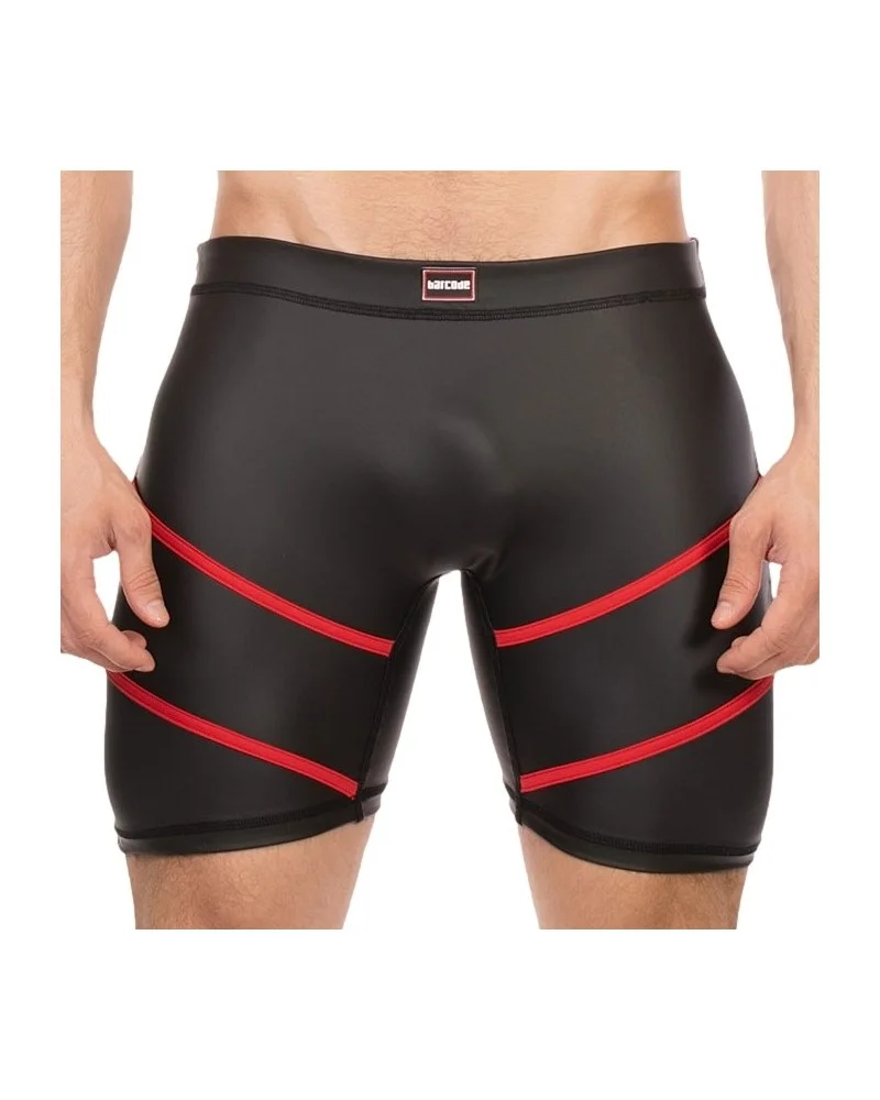 Short Nuru Noir-Rouge sextoys et accessoires sur La Boutique du Hard