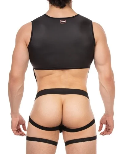 Bustier Porte-Jarretelles Milos Noir sextoys et accessoires sur La Boutique du Hard