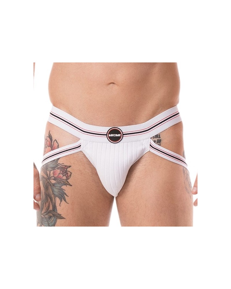 Jockstrap Zoran Blanc sextoys et accessoires sur La Boutique du Hard
