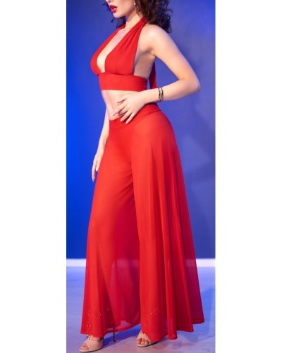 Ensemble 3 Pièces Monika Rouge sextoys et accessoires sur La Boutique du Hard