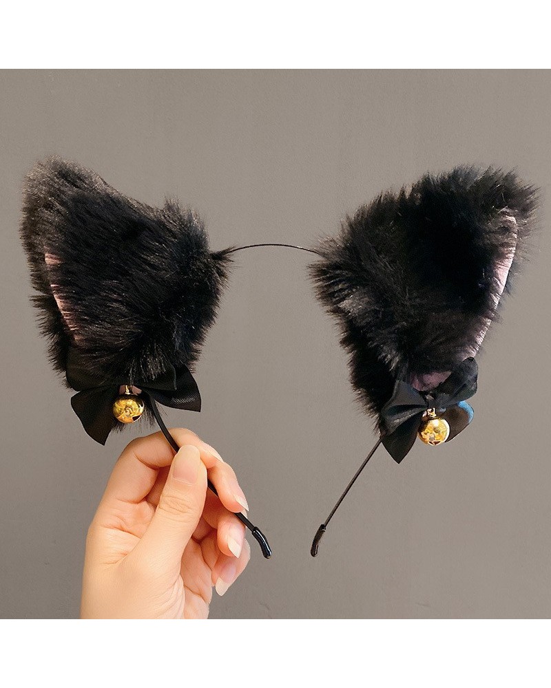 Serre-Tête Kitten Ears Noir sextoys et accessoires sur La Boutique du Hard