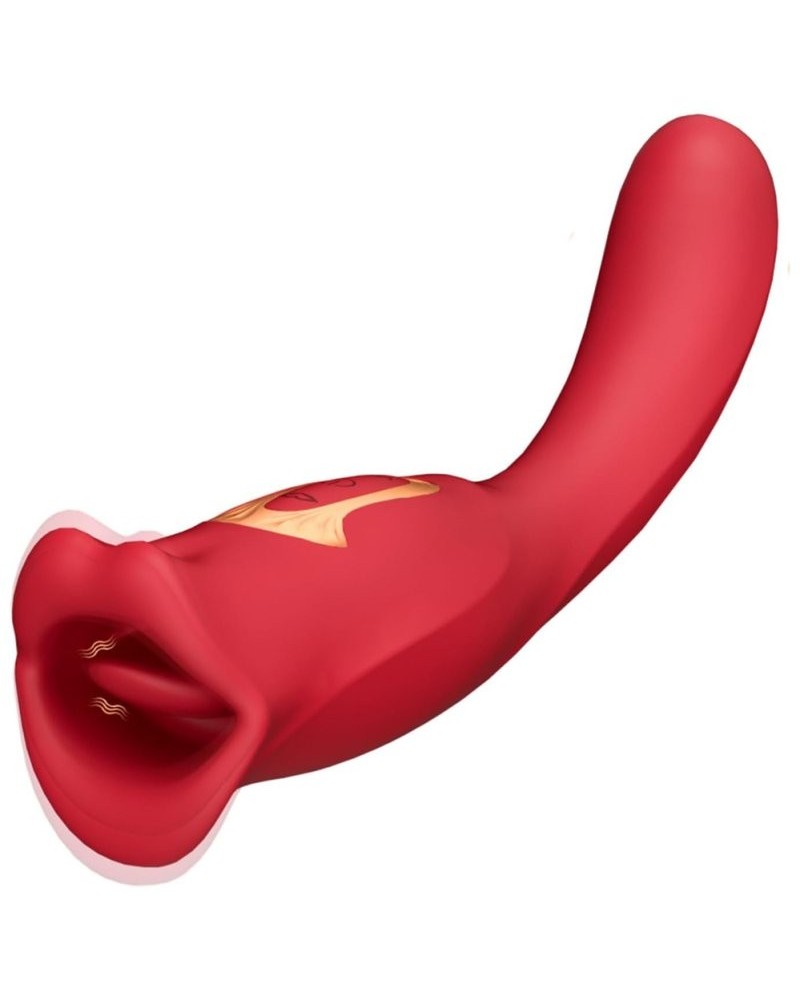 Stimulateur Anulingus avec Gode Lips Tongue 10 x 3.4cm sextoys et accessoires sur La Boutique du Hard