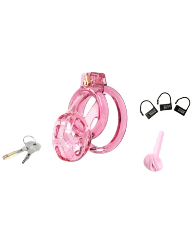 Cage de Chasteté Lock Cobra S 6 x 3.6cm Rose sextoys et accessoires sur La Boutique du Hard