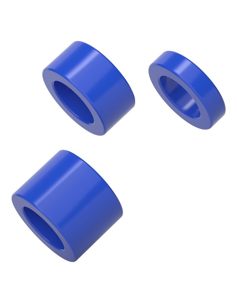 Ballstretchers Ringizzy Diamètres 25 mm Bleus sextoys et accessoires sur La Boutique du Hard