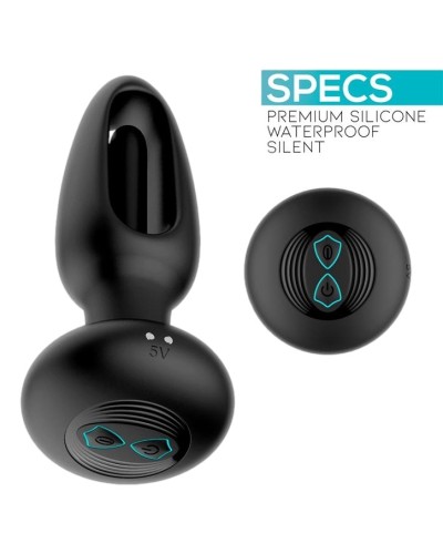 Plug Vibrant SASHA 2 10 x 4cm sextoys et accessoires sur La Boutique du Hard