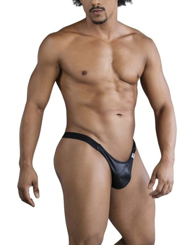 Jock-string Élanio Noir sextoys et accessoires sur La Boutique du Hard