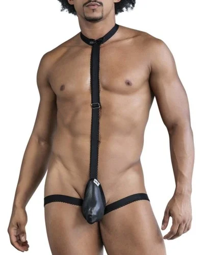 Jock-Choker Rivio Noir sextoys et accessoires sur La Boutique du Hard