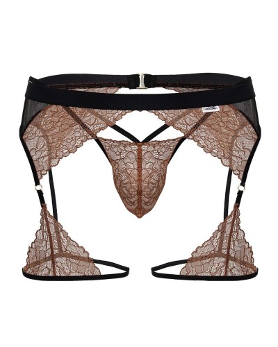 String et Porte-Jarretelles Moreyo Terracotta sextoys et accessoires sur La Boutique du Hard