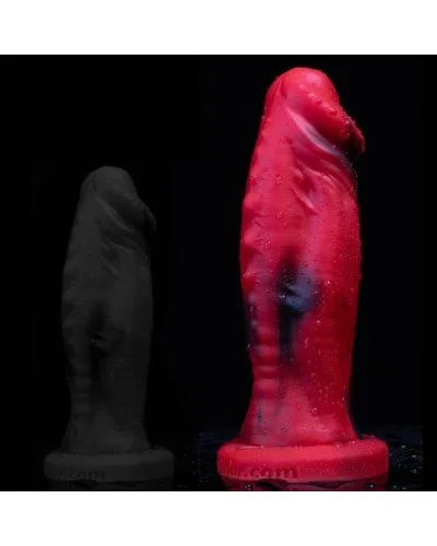 Gode Monstre MILIRAX L 25 x 9 cm Rouge sextoys et accessoires sur La Boutique du Hard