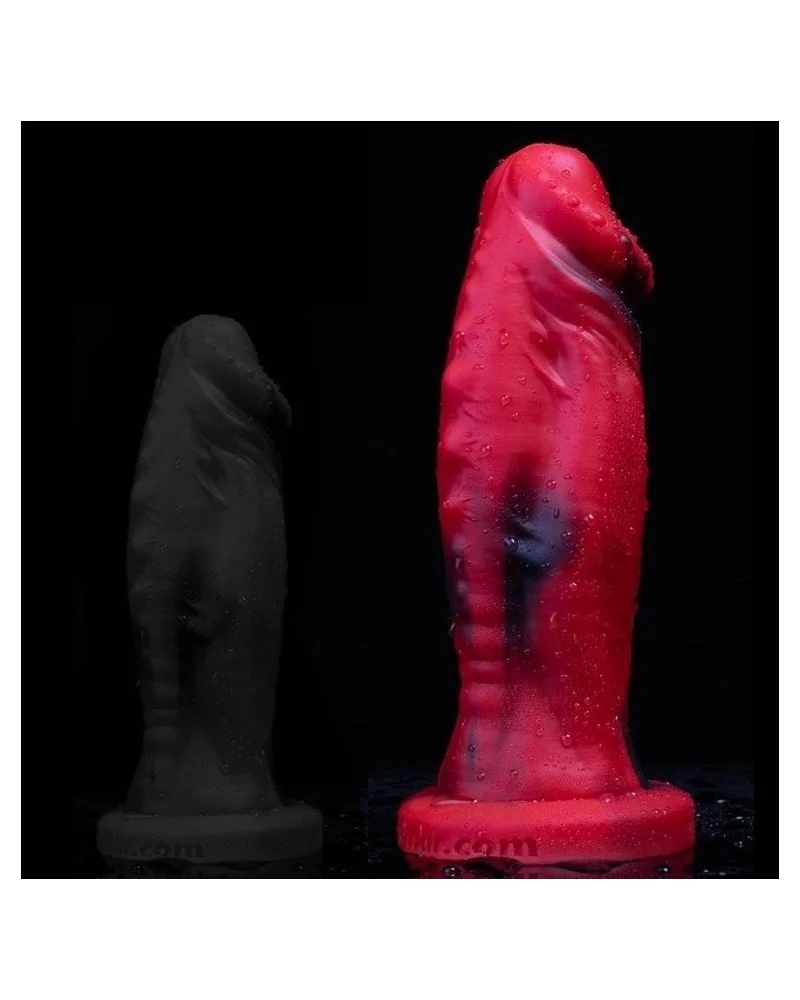 Gode Monstre MILIRAX L 25 x 9 cm Rouge sextoys et accessoires sur La Boutique du Hard
