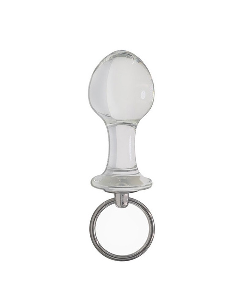 Plug en verre Roundy Glass M 9 x 4.5cm sextoys et accessoires sur La Boutique du Hard