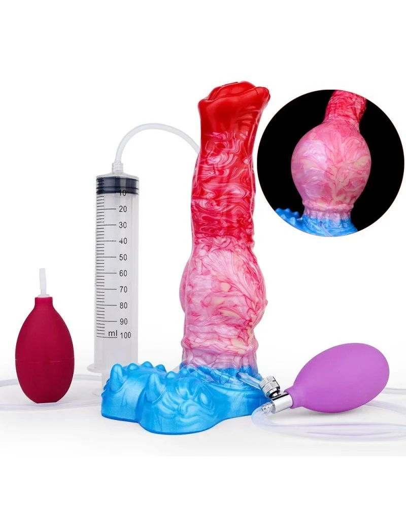 Gode éjaculateur gonflable Air Krulys 20 x 6.5cm sextoys et accessoires sur La Boutique du Hard