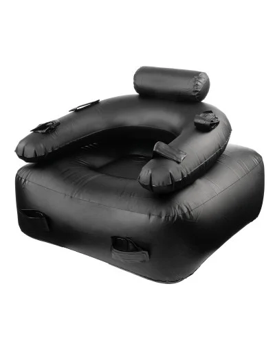Fauteuil Gonflable avec Menottes Dom Sofa 80 x 80cm sextoys et accessoires sur La Boutique du Hard