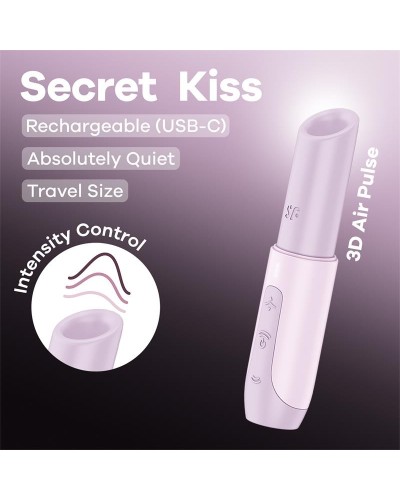 Stimulateur de Clitoris Secret Kiss sextoys et accessoires sur La Boutique du Hard