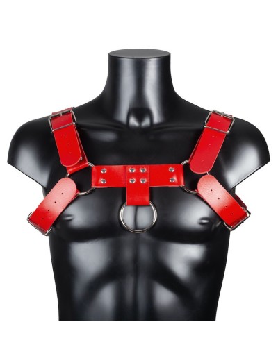 Harnais Simili Harnis Rouge sextoys et accessoires sur La Boutique du Hard
