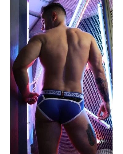 Slip Retro Remix Bleu sextoys et accessoires sur La Boutique du Hard