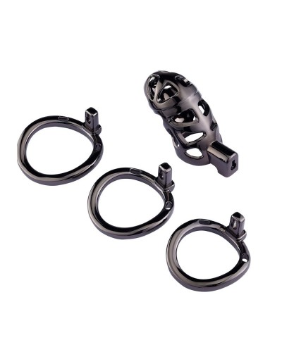 Cage de chasteté Very Lock 10.5 x 3.5 cm Noire sextoys et accessoires sur La Boutique du Hard