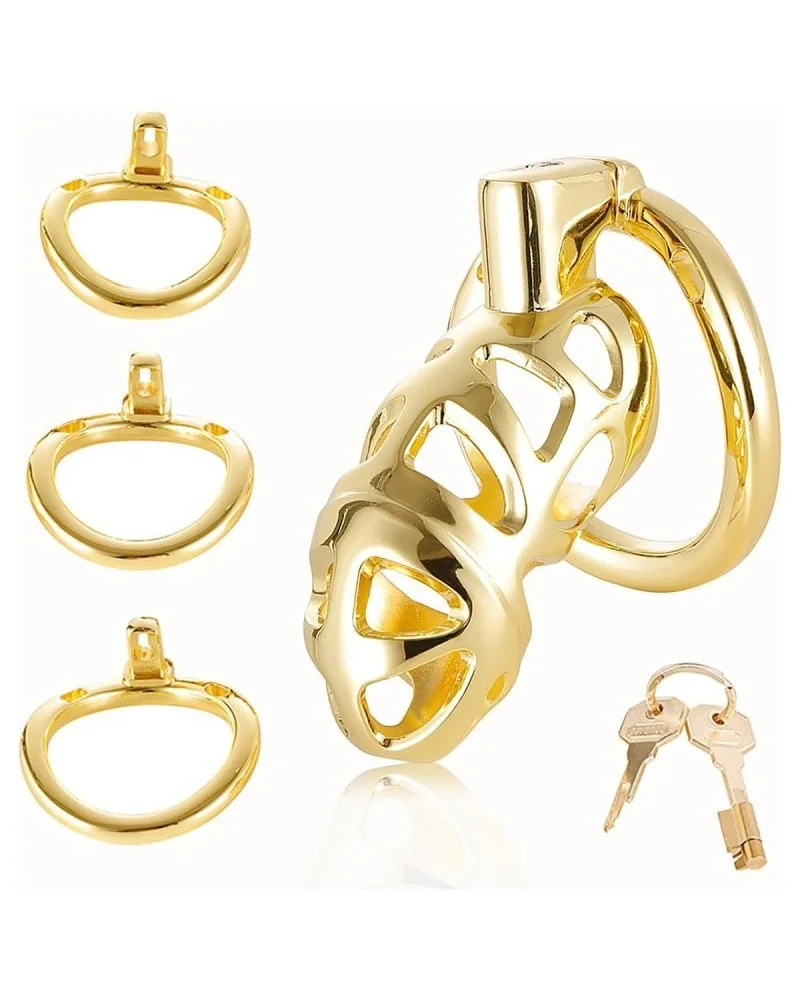 Cage de chasteté Very Lock 10.5 x 3.5 cm Dorée sextoys et accessoires sur La Boutique du Hard