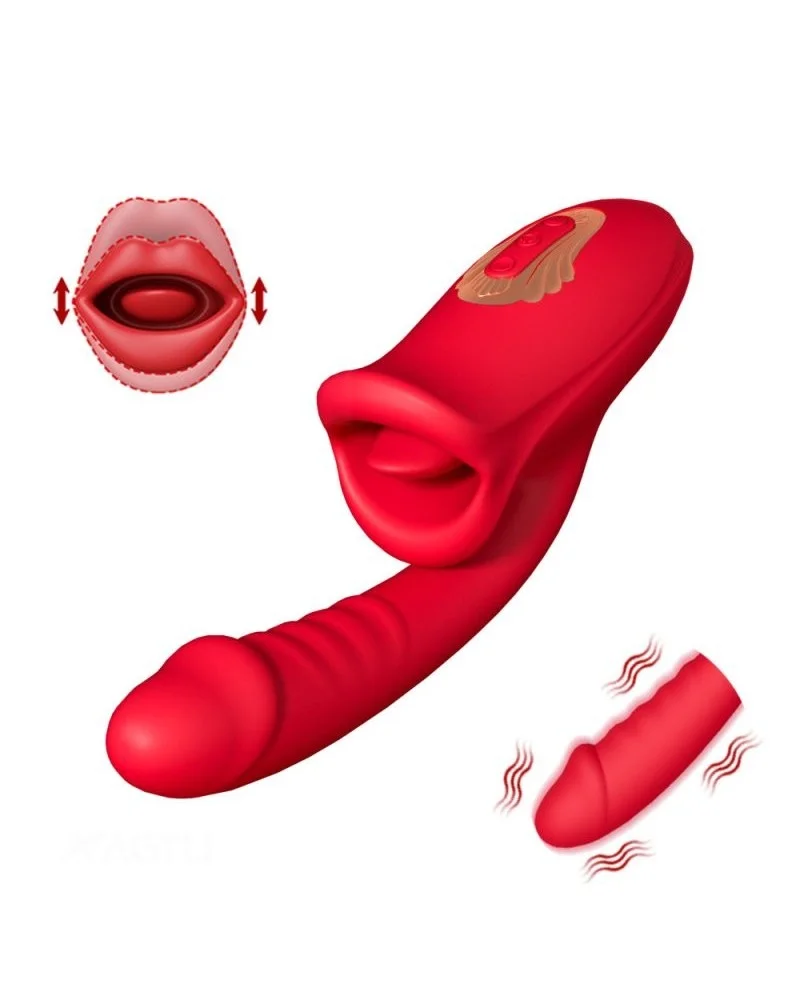Vibro Rabbit Lipscock 14 x 3.5cm  sextoys et accessoires sur La Boutique du Hard