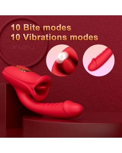 Vibro Rabbit Lipscock 14 x 3.5cm  sextoys et accessoires sur La Boutique du Hard