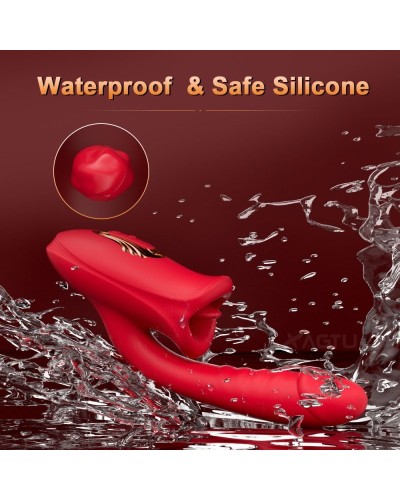 Vibro Rabbit Lipscock 14 x 3.5cm  sextoys et accessoires sur La Boutique du Hard