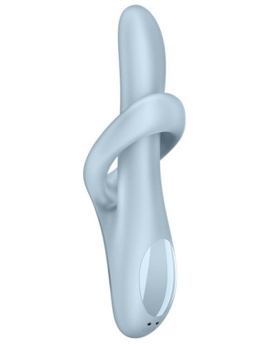 Vibro Rabbit Heat Flex 4 Bleu sextoys et accessoires sur La Boutique du Hard