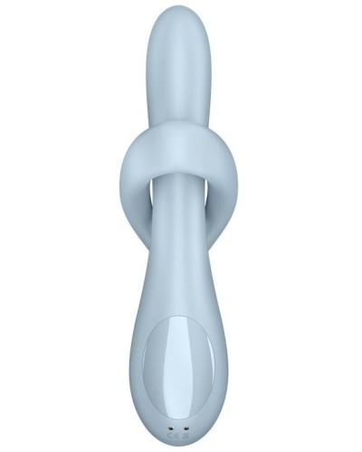 Vibro Rabbit Heat Flex 4 Bleu sextoys et accessoires sur La Boutique du Hard