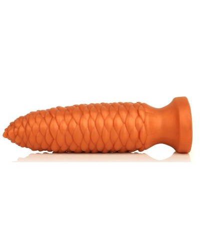 Plug Long Pine S 15 x 4 cm Orange sextoys et accessoires sur La Boutique du Hard