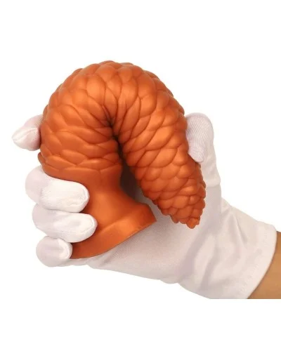 Plug Long Pine XL 25 x 7 cm Orange sextoys et accessoires sur La Boutique du Hard