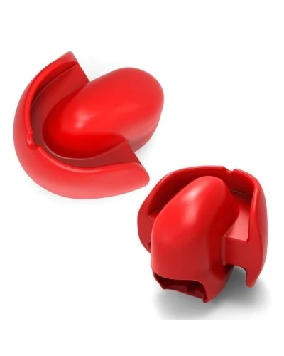 Bâillon Tongue Block Rouge sextoys et accessoires sur La Boutique du Hard