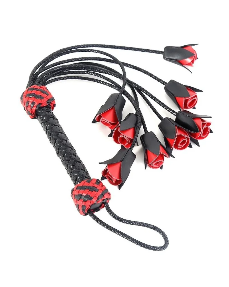 Martinet Eight Roses 55cm sextoys et accessoires sur La Boutique du Hard