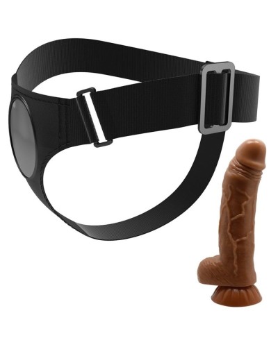 Gode Ceinture Micheal 15 x 4.3cm Marron sextoys et accessoires sur La Boutique du Hard
