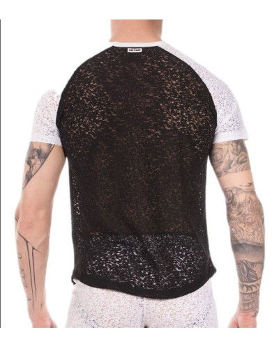 T-shirt Micah Noir-Blanc sextoys et accessoires sur La Boutique du Hard
