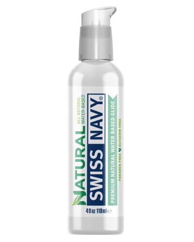 Lubrifiant Eau Natural Swiss Navy 118 ml sextoys et accessoires sur La Boutique du Hard