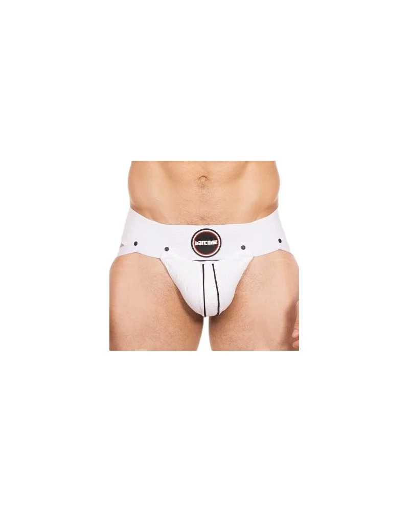 Jockstrap Rokk Blanc-Noir sextoys et accessoires sur La Boutique du Hard