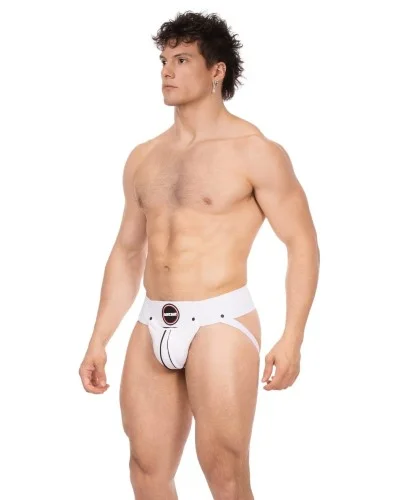 Jockstrap Rokk Blanc-Noir sextoys et accessoires sur La Boutique du Hard
