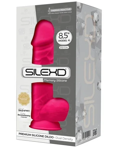 Gode Silexd Modèle 4 - 8.5" - 16 x 5cm Rose sextoys et accessoires sur La Boutique du Hard