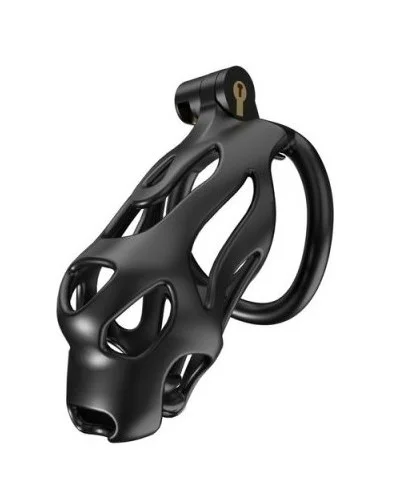 Cage de chasteté Dog L 11 x 3.9 cm Noire sextoys et accessoires sur La Boutique du Hard
