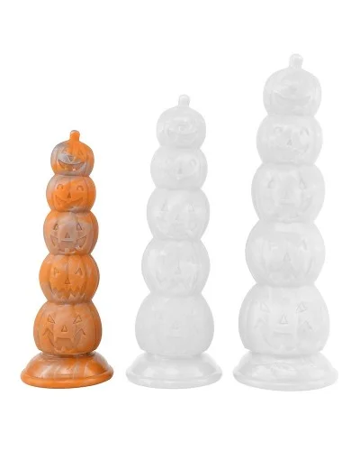 Gode Pumpkin S 17.5 x 5 cm Orange sextoys et accessoires sur La Boutique du Hard