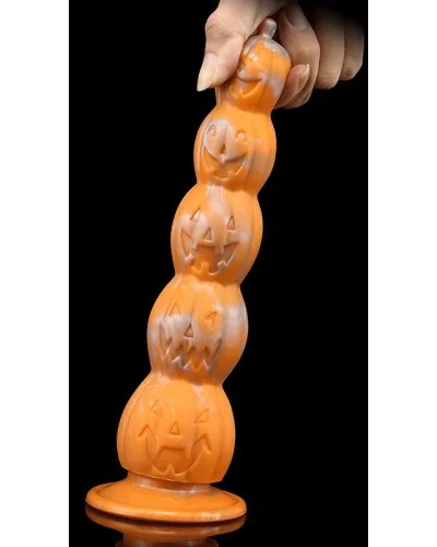 Gode Pumpkin S 17.5 x 5 cm Orange sextoys et accessoires sur La Boutique du Hard