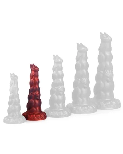 Plug Heyak M 21 x 6.5 cm Rouge sextoys et accessoires sur La Boutique du Hard