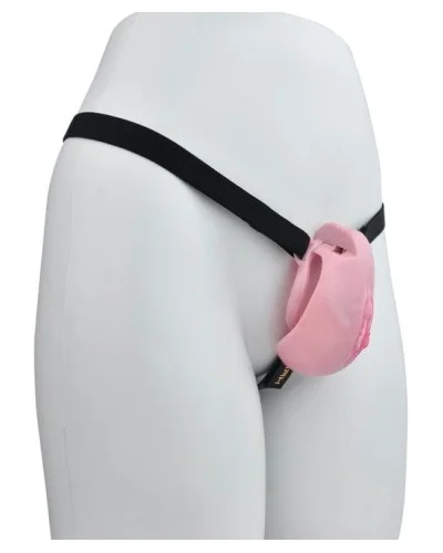 Cage de Chasteté avec Harnais Sislab 5.5 x 3.5cm Rose sextoys et accessoires sur La Boutique du Hard