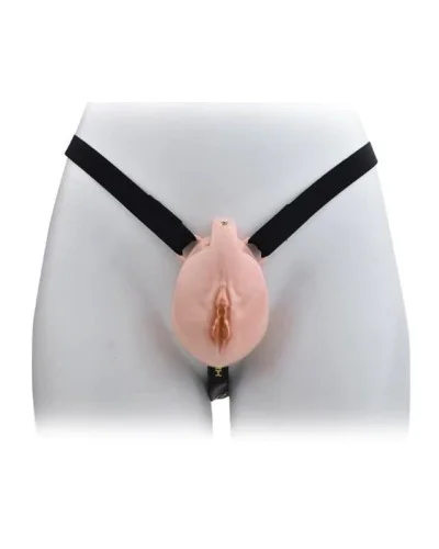 Cage de Chasteté avec Harnais Sislab 5.5 x 3.5cm Marron sextoys et accessoires sur La Boutique du Hard