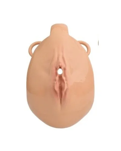 Cage de Chasteté avec Harnais Sislab 5.5 x 3.5cm Beige sextoys et accessoires sur La Boutique du Hard