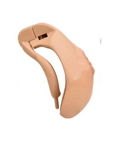 Cage de Chasteté avec Harnais Sislab 5.5 x 3.5cm Beige sextoys et accessoires sur La Boutique du Hard